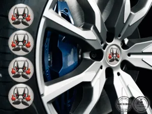Wheel Stickers Drift Superior Dome Autos